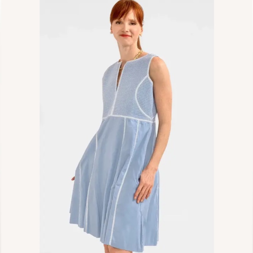 Gretchen Scott Trapunto Tango Dress Womens Medium NWT